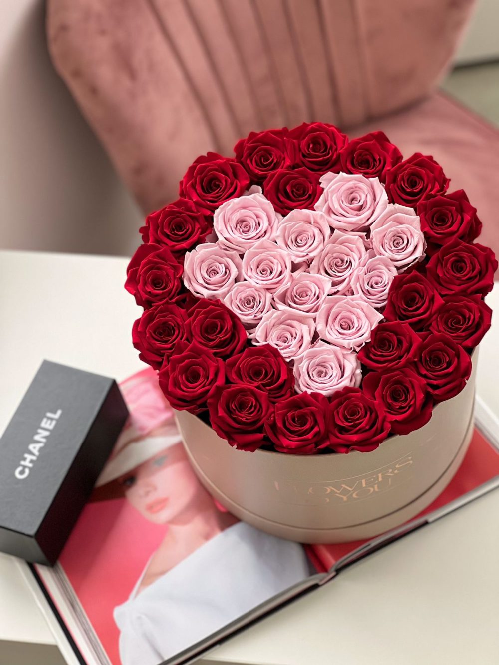 Flower Box XL Personalizado - Coração - Imagem 12